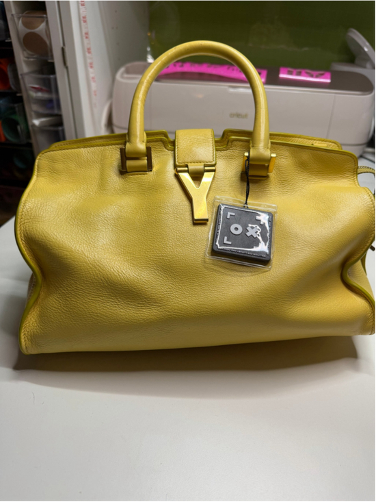 Saint Laurent Handbags - Women's Saint Laurent Satchel One Size Yellow